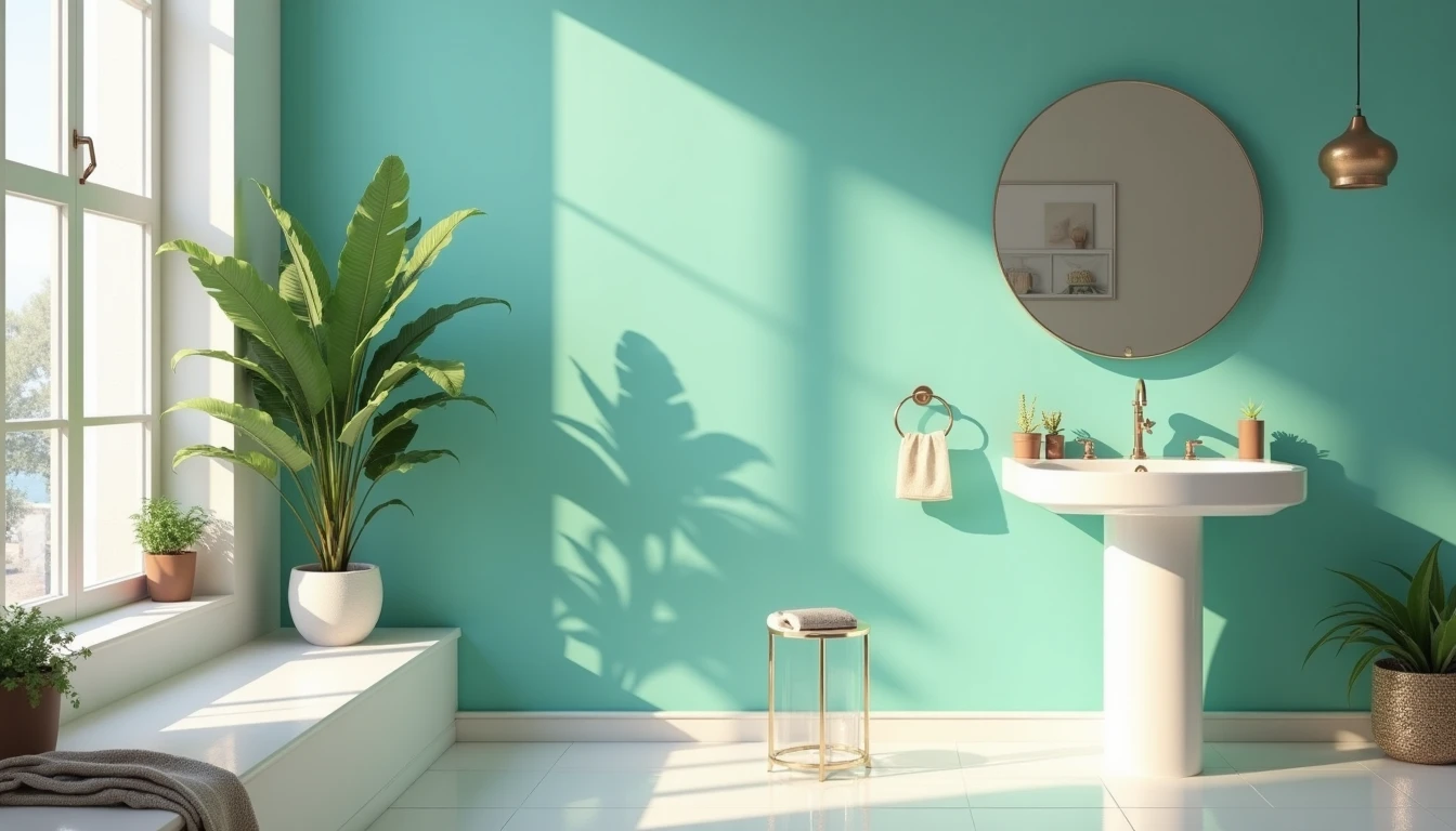 Peinture salle de bain  modes d'emploi pour une rénovation réussie